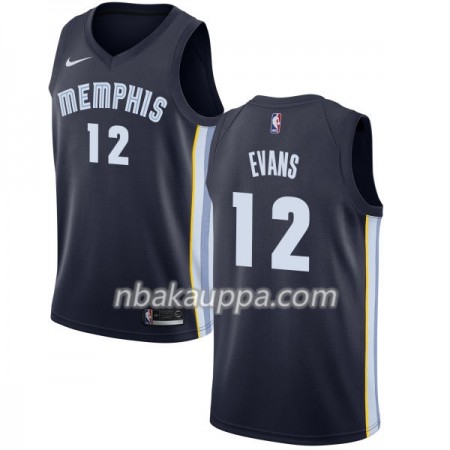 Memphis Grizzlies Tyreke Evans 12 Nike 2017-18 Navy Pelipaidat Swingman - Miesten